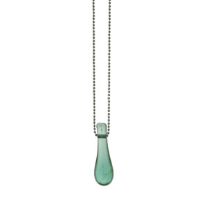 Halsband droppe turkos